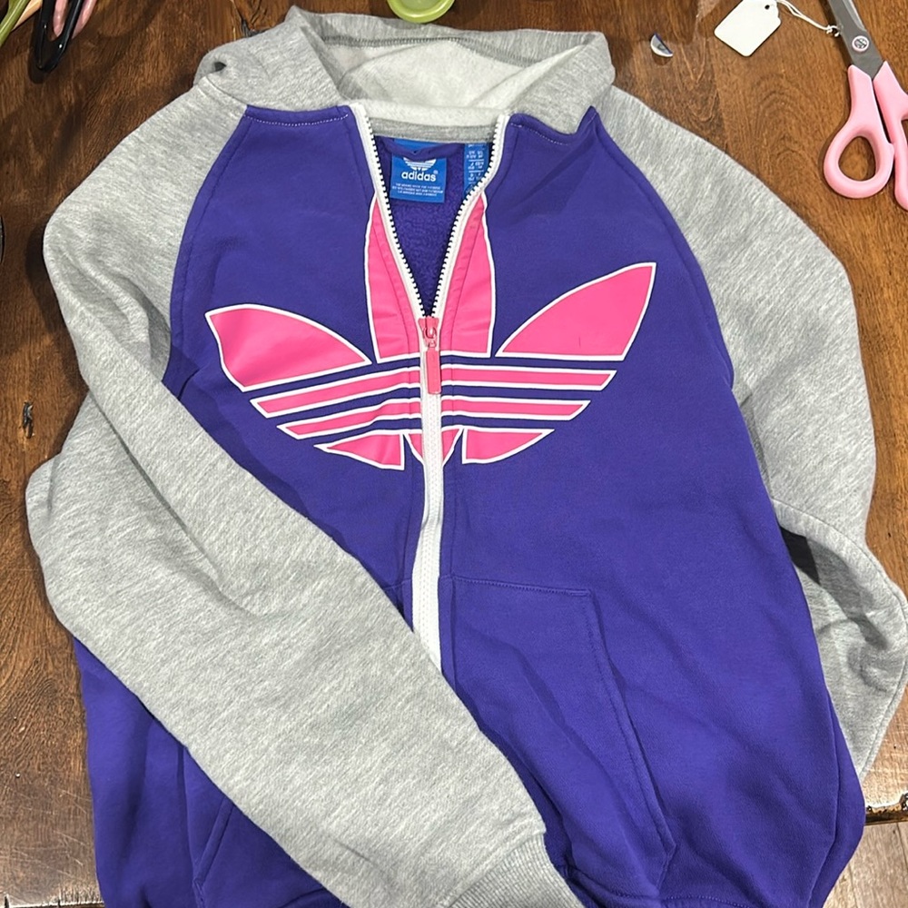 Vintage Adidas Zip Up